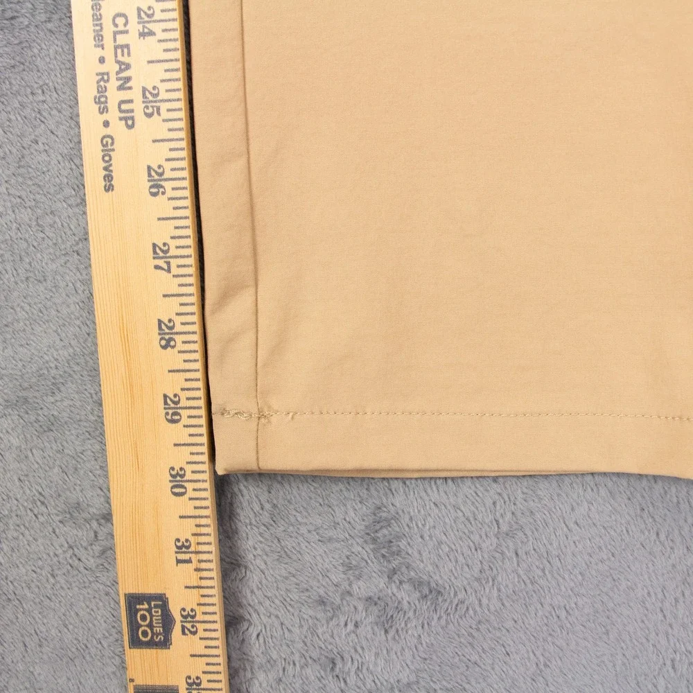 Vineyard Vines On-The-Go Pants Mens 32x30 Khaki Tan Stretch Performance Chinos